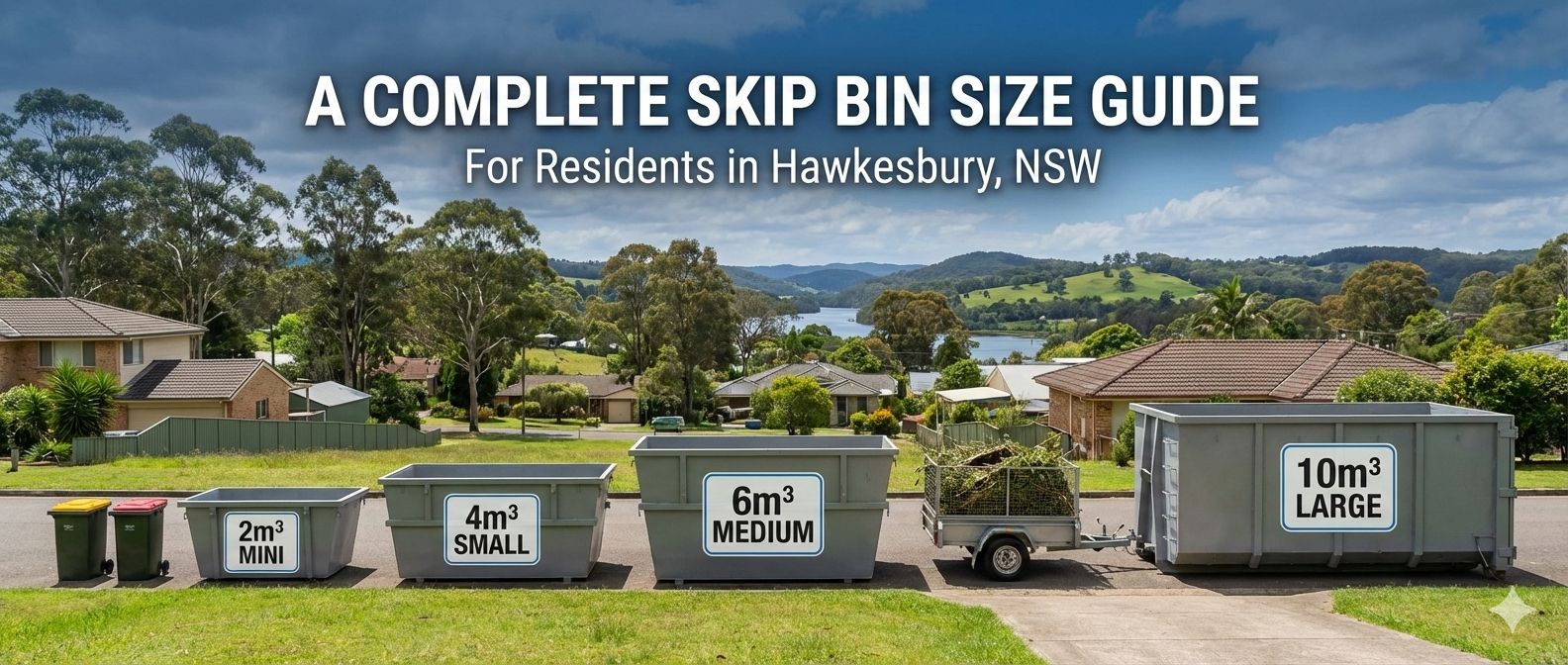 You are currently viewing A Complete Skip Bin Size Guide for Residents in Hawkesbury